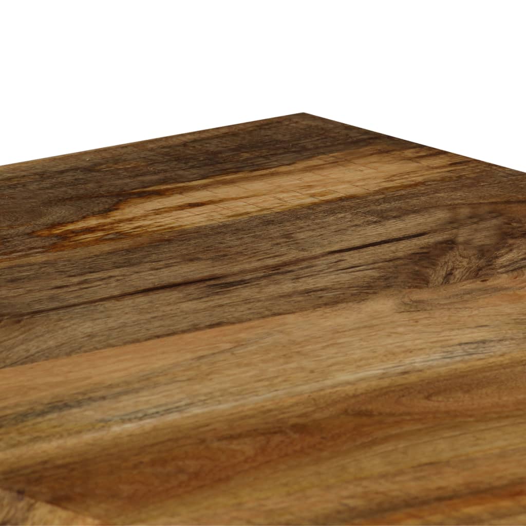 Mesa De Centro De Madera Maciza De Mango 104x50x45 Cm_4