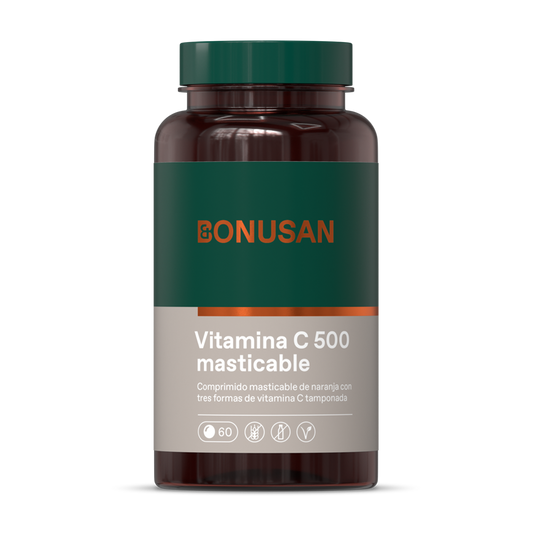 Bonusan Vitamina C Mastigável 500 60 Comprimidos