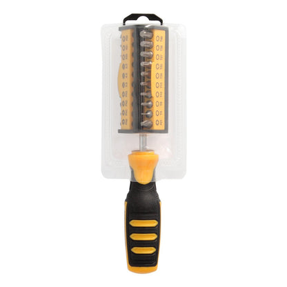 Juego De Puntas Con Destornillador  1/4 35 Piezas. Acero Cromo Vanadio, Kit Destorpuntas, Puntas Destornillador.