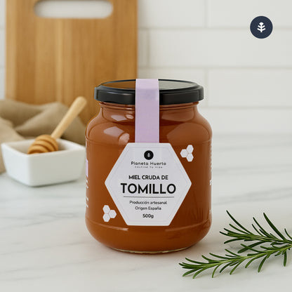 Mel de Tomilho Cru Planeta Huerto 1 Kg