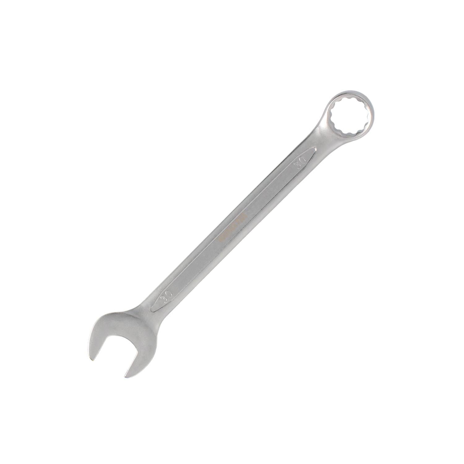 Llave Combinada Plus 30x30 Acero Cromo Vanadio Din 3113. Llave Doble Boca, Llave Fija, Llave Estrella_0