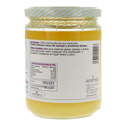 Ghee Mantequilla Clarificante  Dabur Ayurveda 350 gr