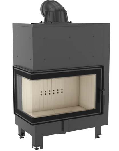 Bricosol Chimenea De Leña De Acero Kratki Mbo Izquierda 15 Kw Ø 200_1