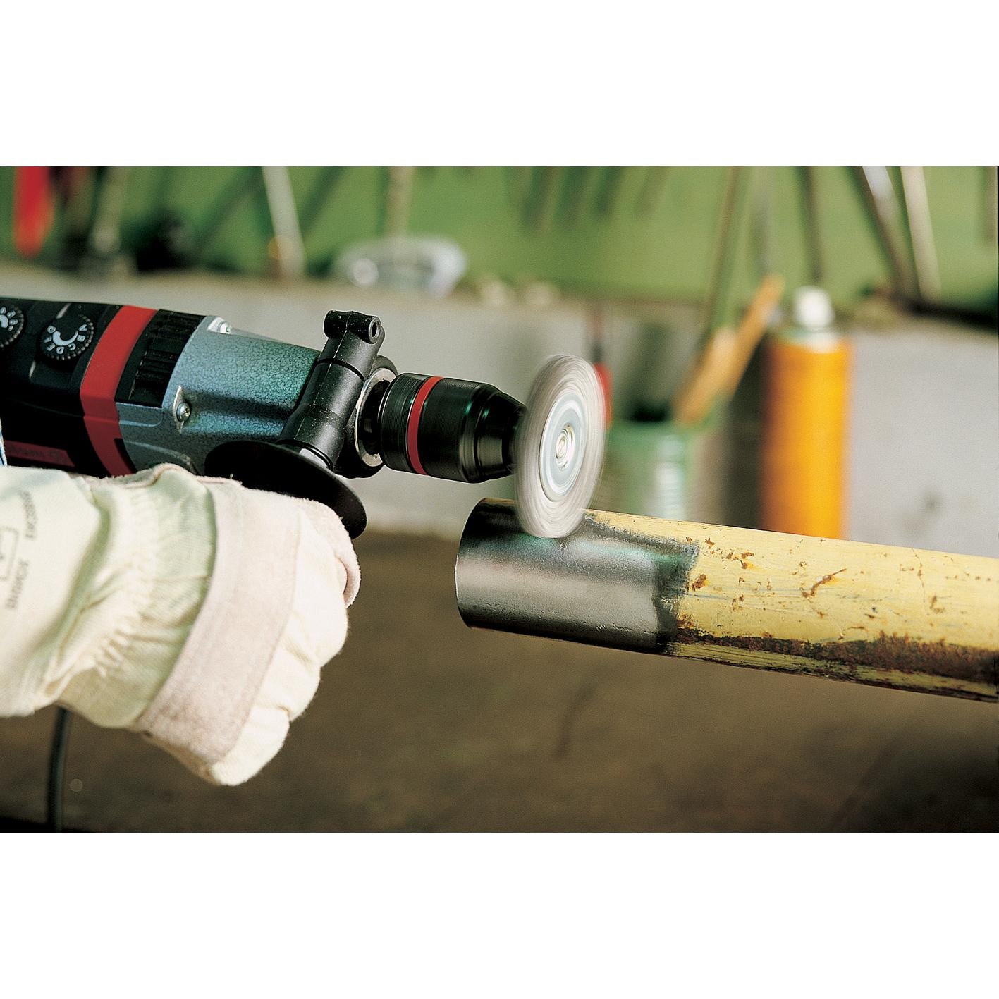 1 escova de aço para disco de perfuração Wolfcraft