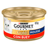 Comida Húmida Mousse GOURMET GOLD Carne 85 g