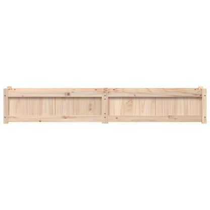Jardinera De Madera Maciza De Pino 180x31x31 Cm_4