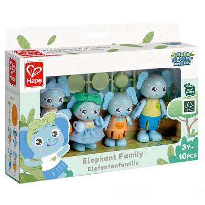 Familia Elefantes Green Planet Explorers Hape_1