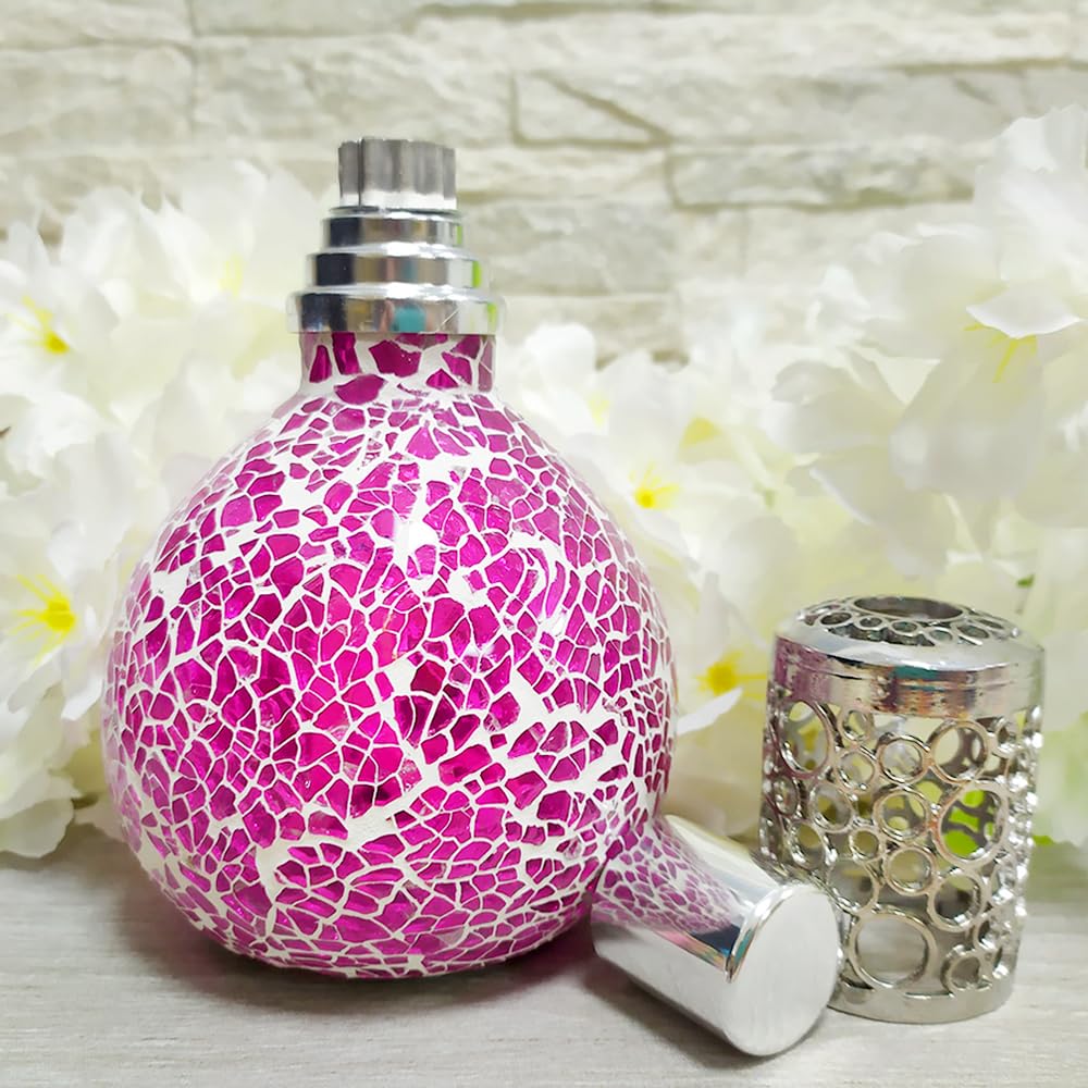 Lámpara Catalítica Mosaico Fucsia (200ml) - Sanea El Ambiente Y Elimina Los Malos Olores E Impurezas Del Aire_2