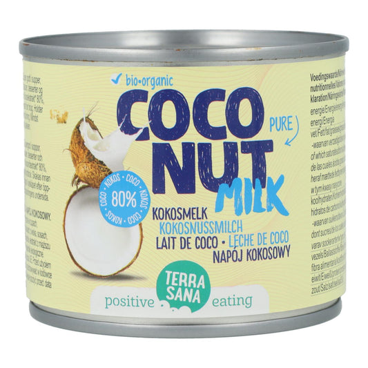 Leite de Coco 80% BIO Terrasana 200 ml