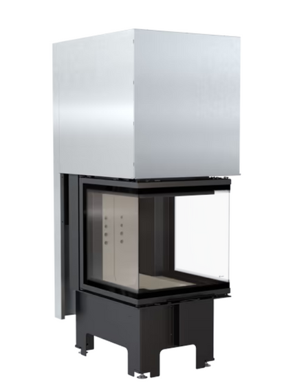Bricosol Chimenea De Leña Kratki Nbc 500/500 8 Kw Ø 200 Puerta Elevable_0