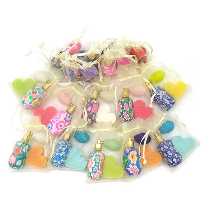 Pack 50 Uds. - Perfumero De Tocador Y Jabón Arómatico En Bolsa De Organza - Regalo Para Eventos - Hecho En España_3
