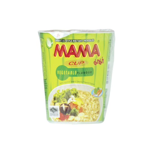 Tigela de legumes Mama Instant Noodles 70g