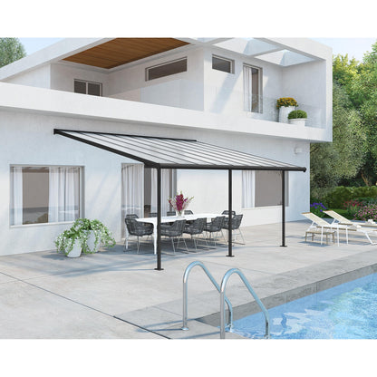 Pérgola anexa Feria 555x299 cm 