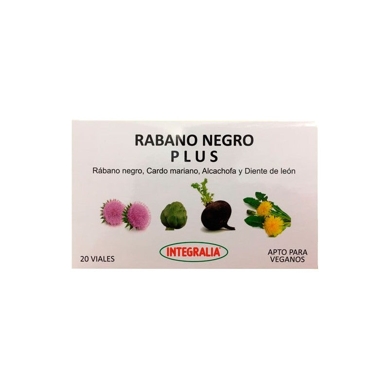 Rabano Negro Plus 20x10 Ml Integralia_0