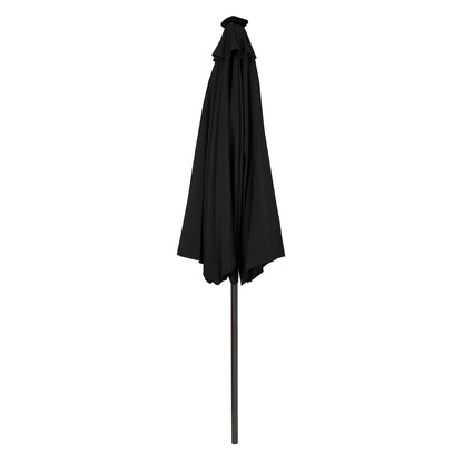 Parasol Led Inclinable De 2,7 M – Negro_1