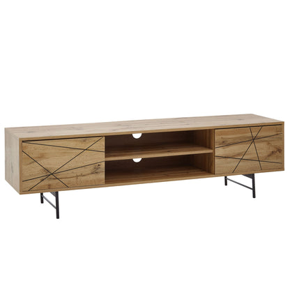 Mueble De Tv Elegante Y Minimalista Modelo Wl6.579_0