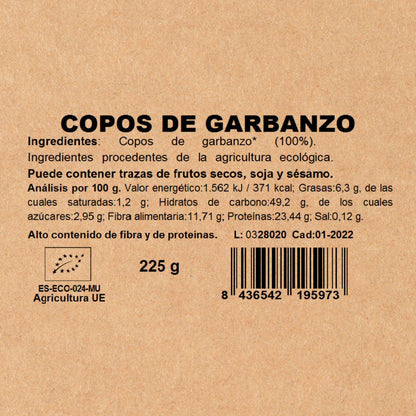 Flocos de Grão de Bico Naturgreen BIO 225 g