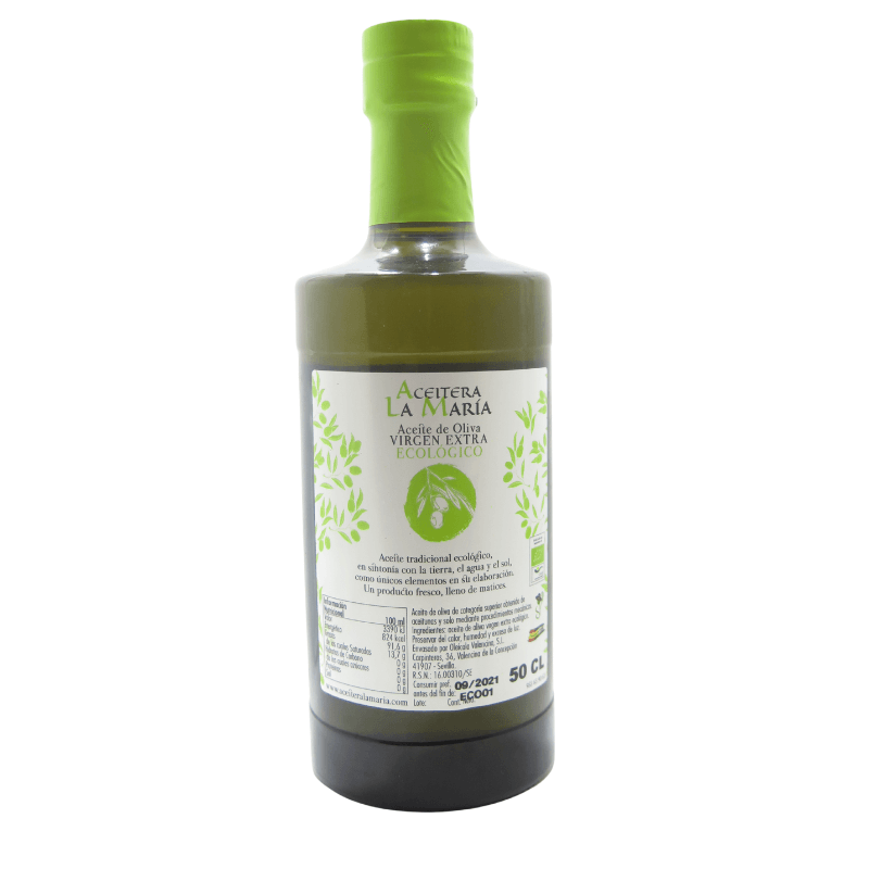 Aceite De Oliva Virgen Extra Ecológico 50 Cl Cristal Cosecha 2024-2025_1