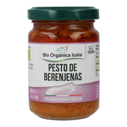 Pesto de Beringela Vegan Bio Organica Italia 140 gr 