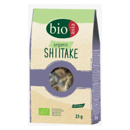 Cogumelos Shiitake Bioasia Biológico 25g