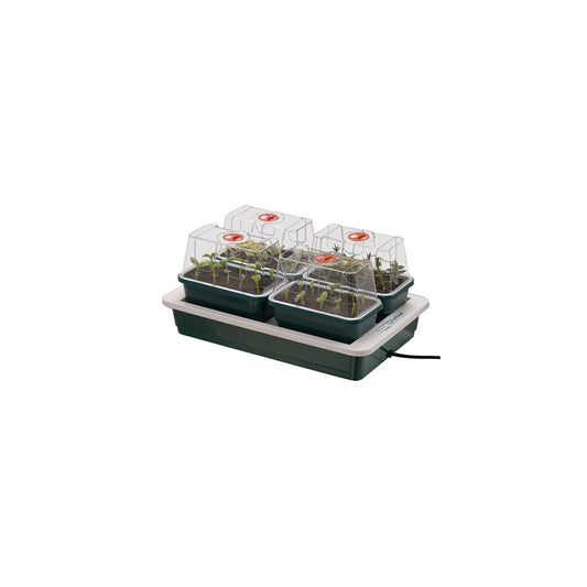 Mini Invernadero Eléctrico Para Semillas Garland 38x24x19 Cm Semillero Germinador_0