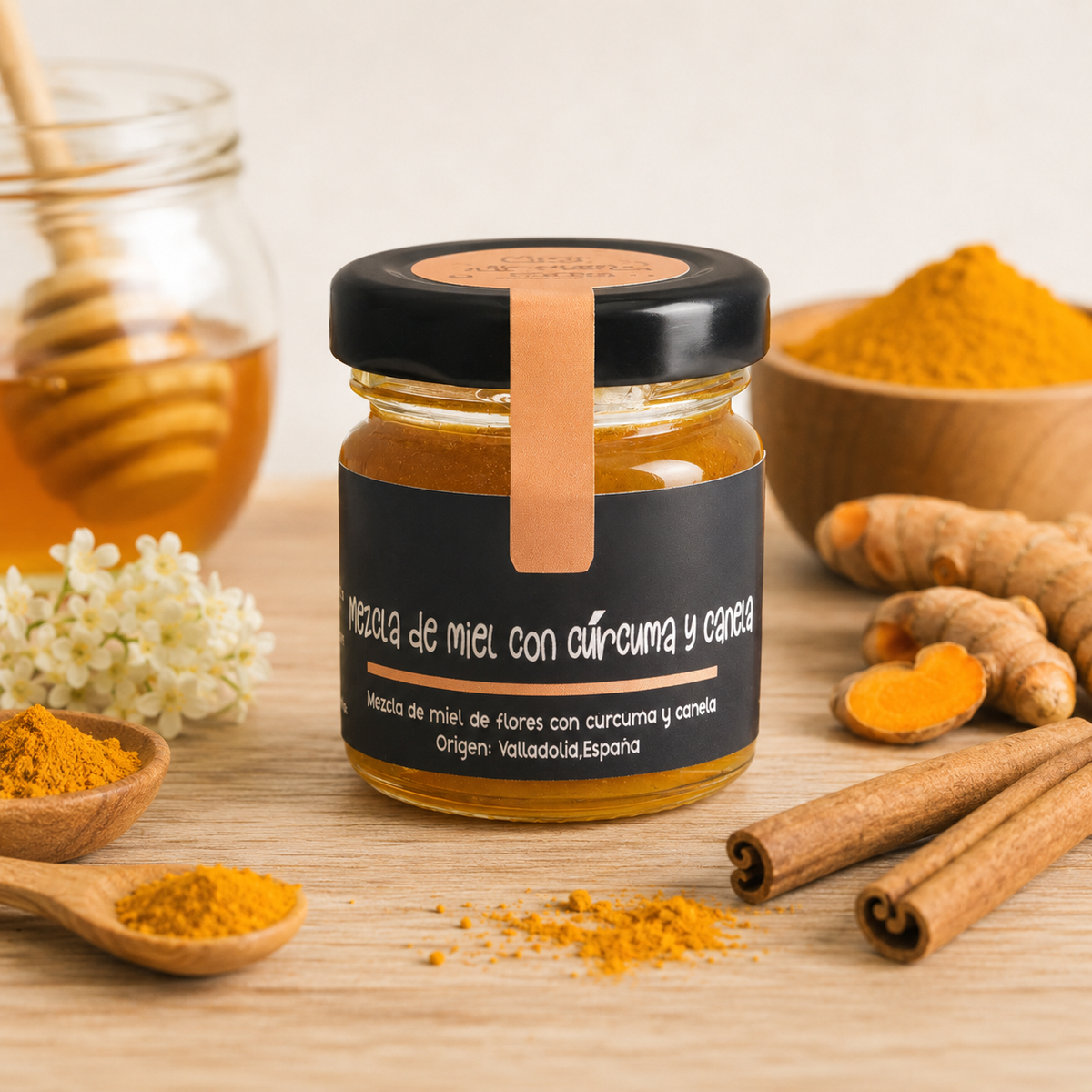Miel Con Cúrcuma Y Canela Kamarere 42 g_2