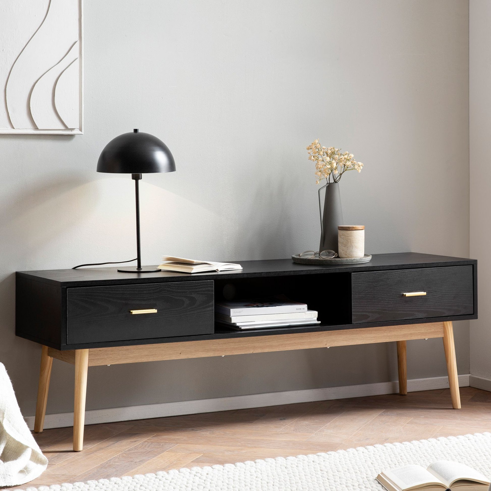 Mueble De Tv Urbano Y Moderno Modelo Wl6.825_1