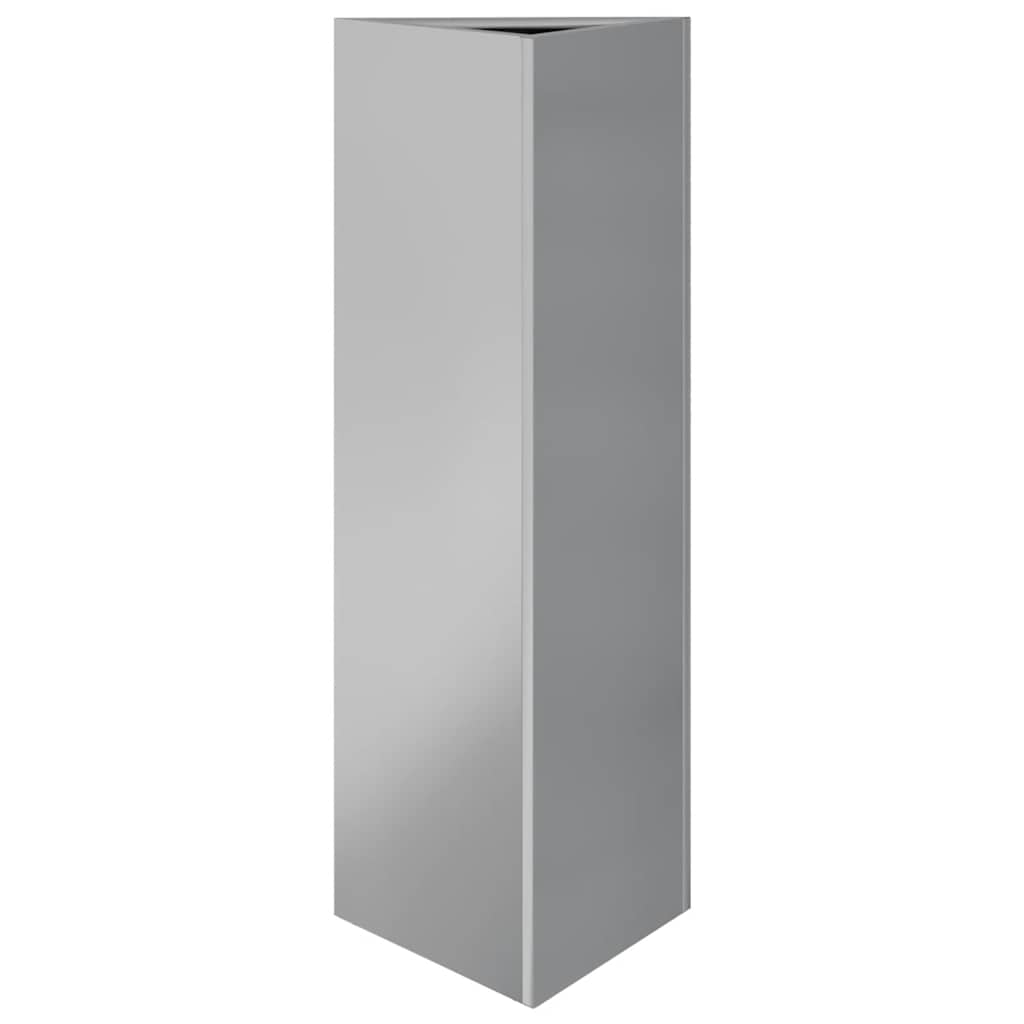 Jardineras Triangulares 2 Uds Acero Galvanizado 30x26x75 Cm_4