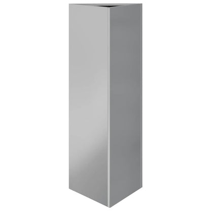 Jardineras Triangulares 2 Uds Acero Galvanizado 30x26x75 Cm_4