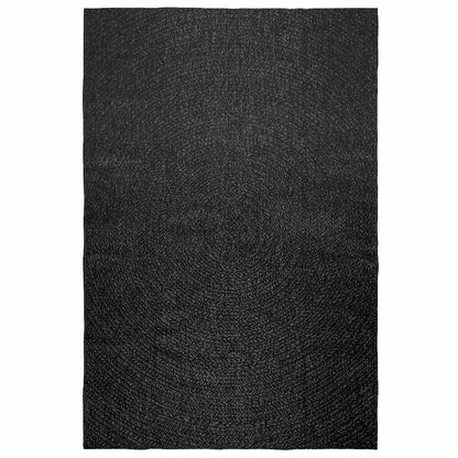 Vidaxl Alfombra Zizur Apariencia Yute Interior Exterior Antracita_0