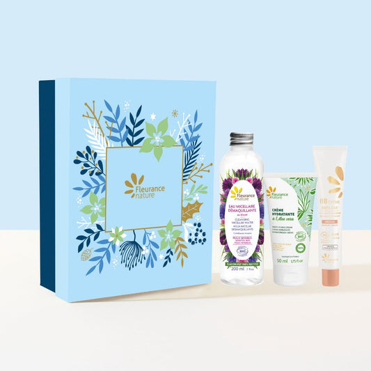 Cofre Ritual De Belleza Facial (bb Crema 40ml - Agua Micelar Aciano 200ml - Crema Hidratante Aloe Vera 50ml)_0