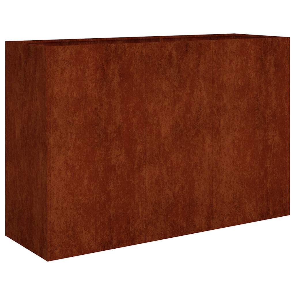 Jardinera Acero Corten 120x40x80 Cm_0