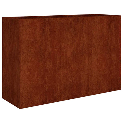 Jardinera Acero Corten 120x40x80 Cm_0
