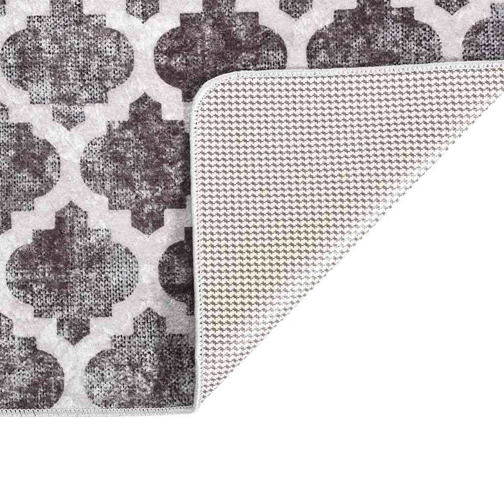 Vidaxl Alfombra Lavable Patchwork Antideslizante Multicolor 80x150 Cm_3