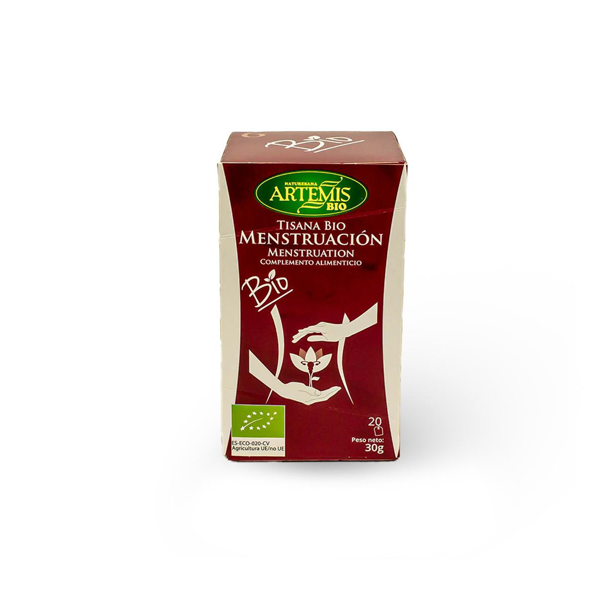 Chá de Ervas Artemis Bio Menstruação 20 saquetas