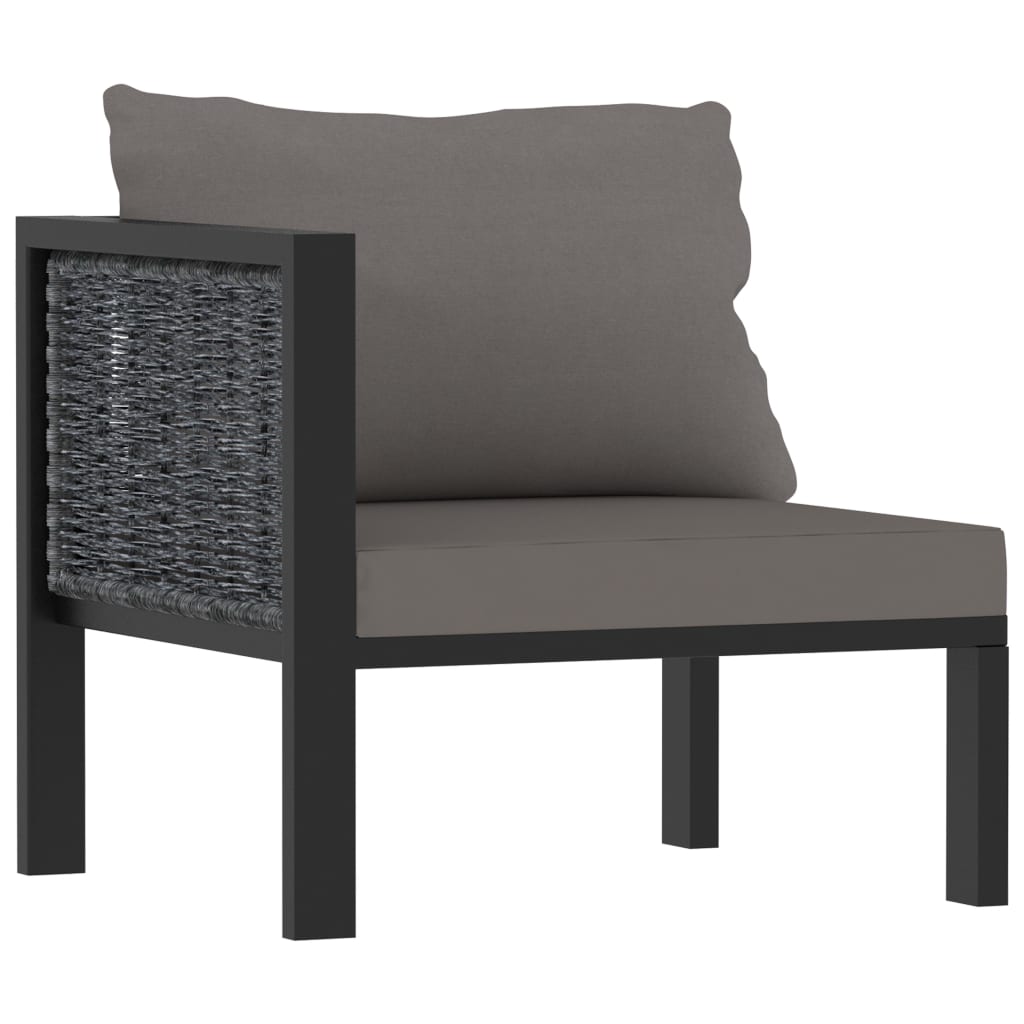 Vidaxl Muebles De Jardín 10 Pzas Y Cojines Ratán Sintético Antracita_5