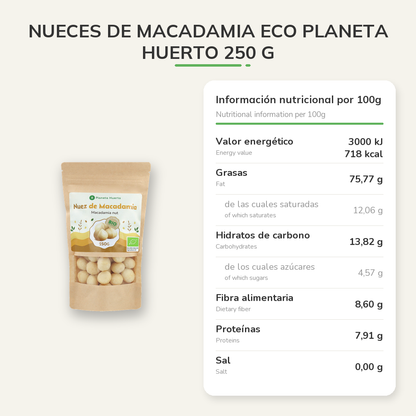 Información nutricional