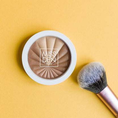 Maquilhagem em pó "Bronze eclat" 652 pele clara, Miss Den Paris