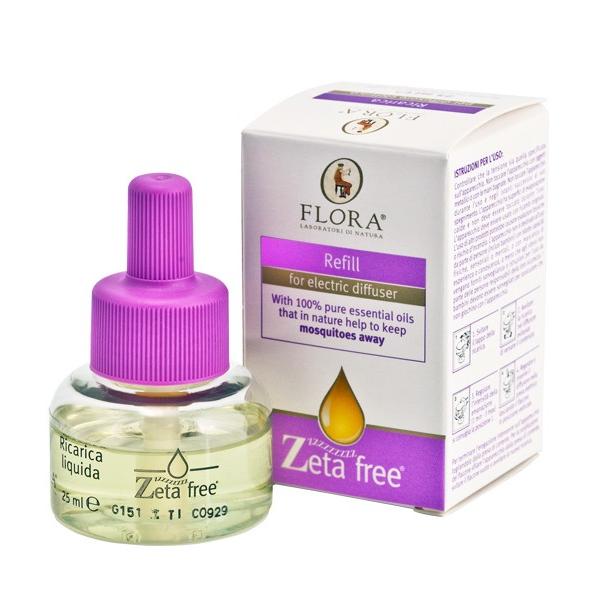 Recarga difusor elétrico Repelente de Mosquitos Flora 25 ml (45 NOITES)