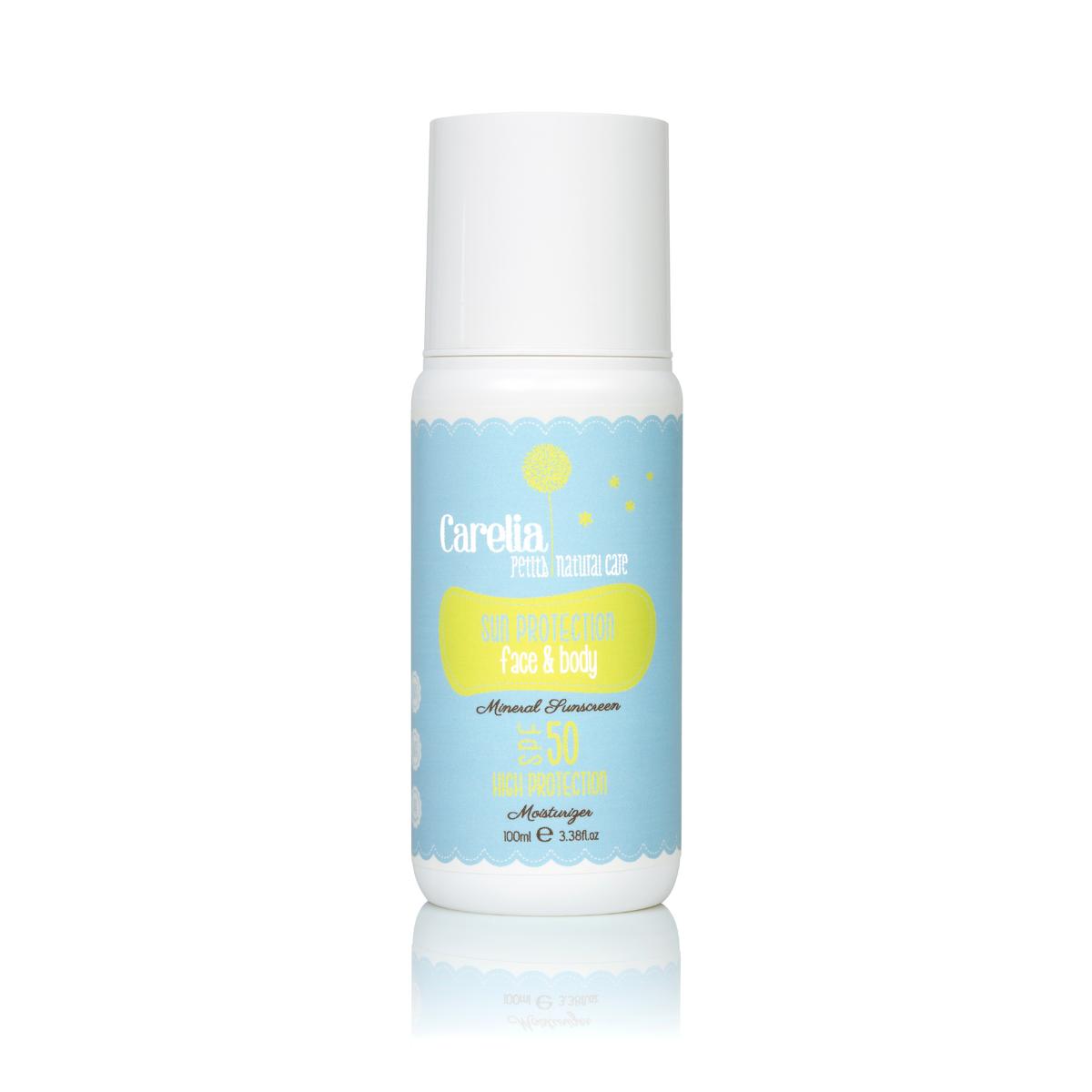 Protetor solar de alta proteção FPS 50 Carelia 100 ml