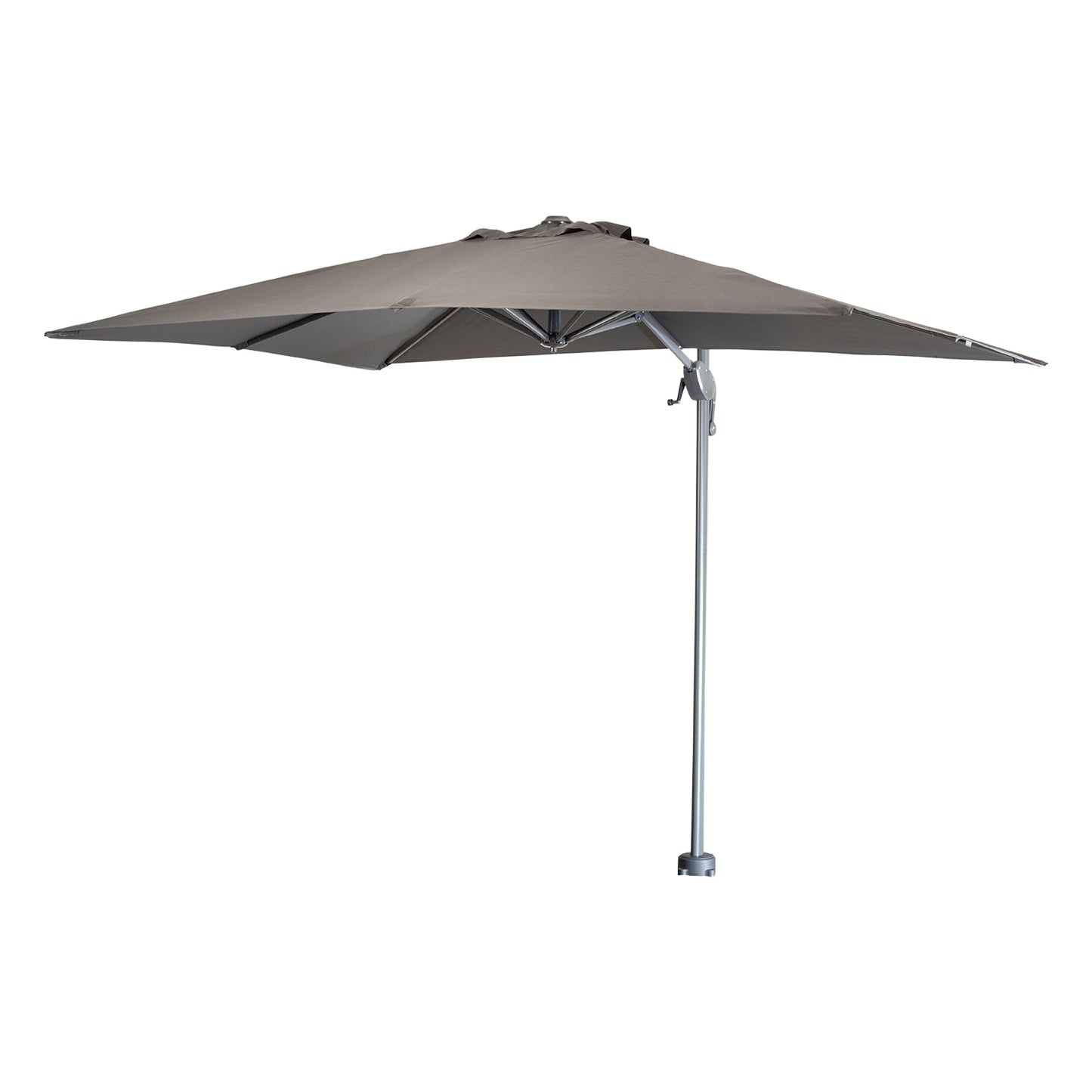 Parasol De Jardín Descentrado Con Mástil Lateral, Rectangular 200x300 Cm, Inclinable Y Giratorio 360 Grados Con Manivela, No Incluye Base De Parasol_0