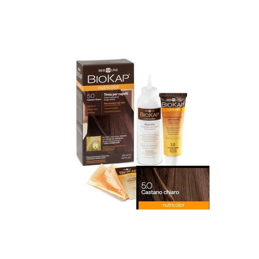 Tinta Castanho Claro 5.0 Biokap 140 ml