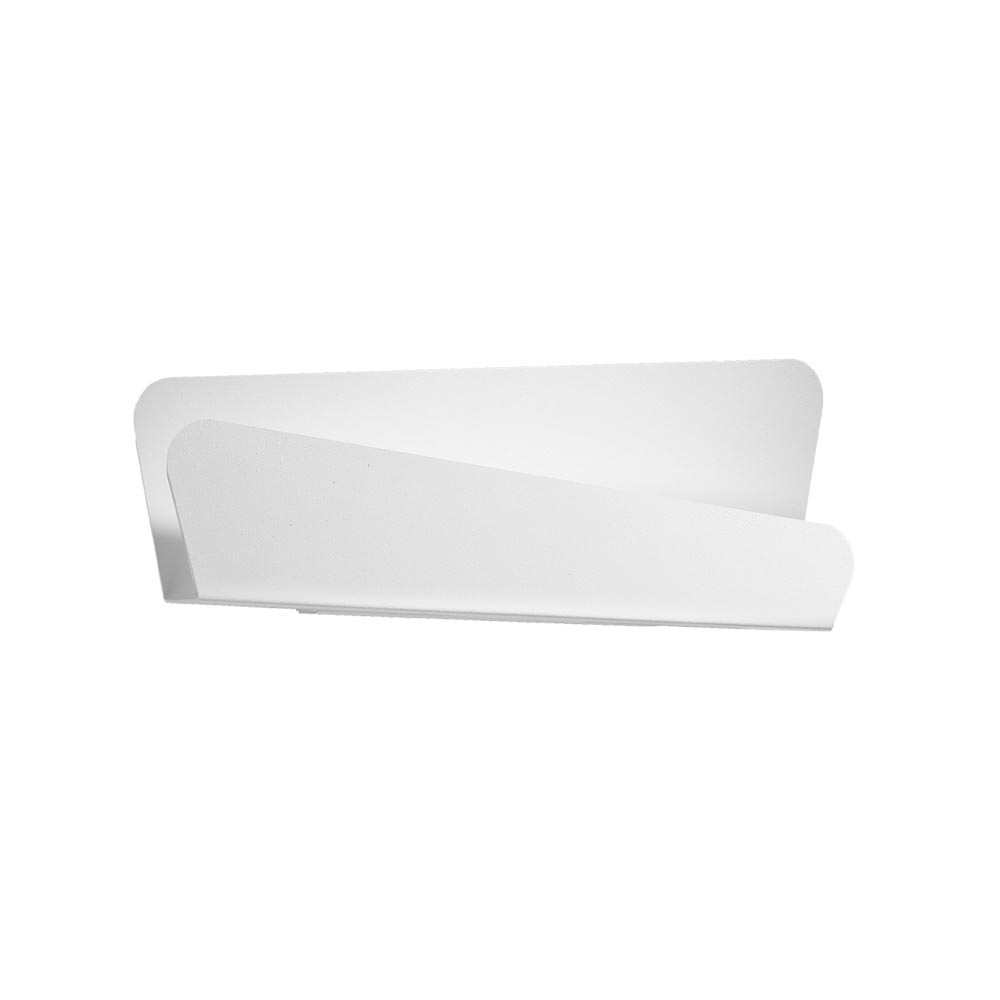 Aplique De Pared Bascia Blanco, G9_0