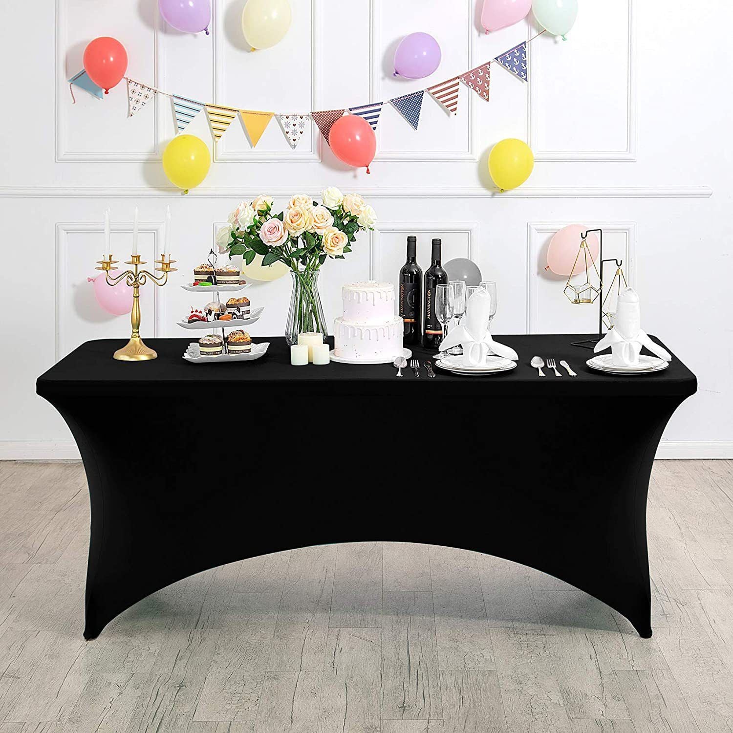 Mesa Plegable 240cm Blanca + Funda Catering 7house_4