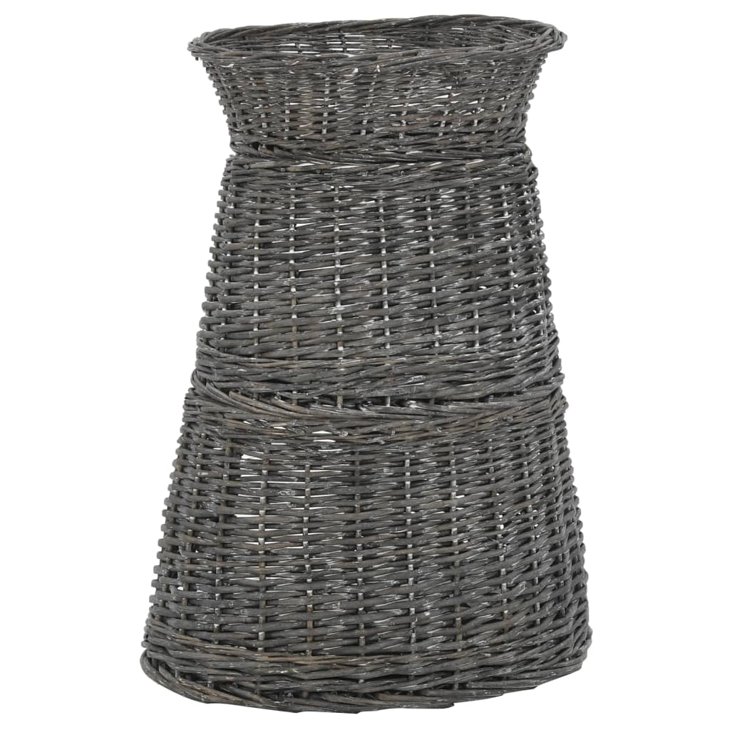 Cestas De Gatos 3 Uds Con Cojines Sauce Natural Gris 47x34x60cm_4