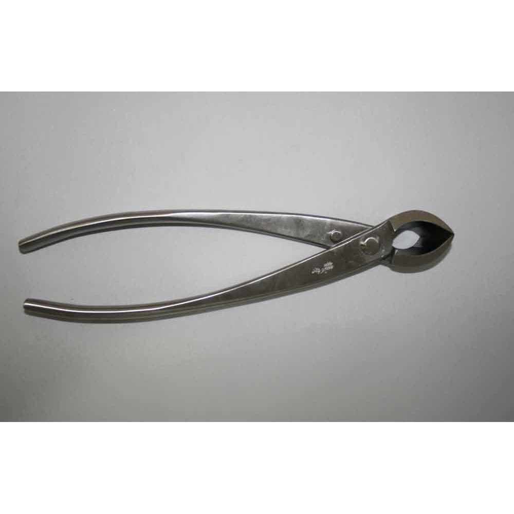 Tesoura de poda reta e côncava de 170 mm em aço inoxidável. RYUGA