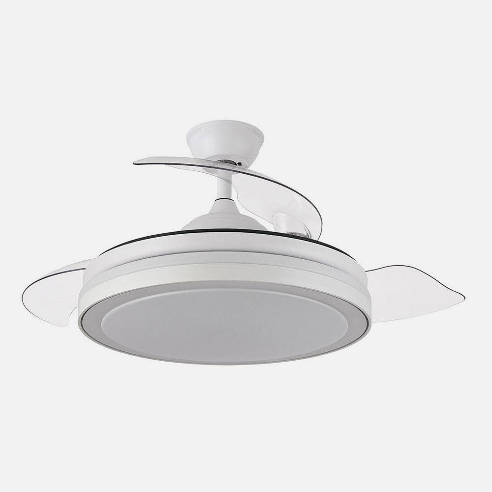 Ventilador Dc Esparta 72w 6120lm Blanco 3 Aspas Desp. 110d 3 Colores C/remoto+ Temporizador+ Memoria_3