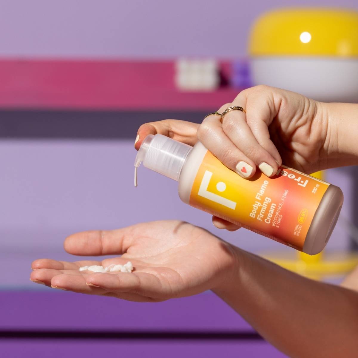 Pack de 2 Cremes Firmadores Body Flame Freshly 200ml