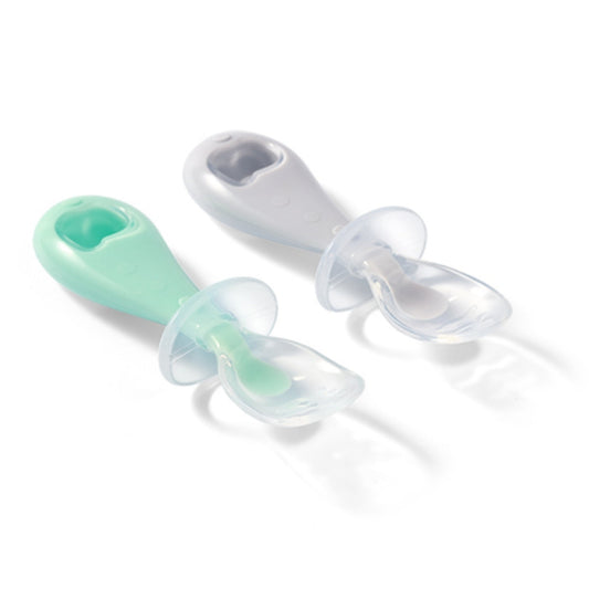Babyono Set 2 Cucharas De Silicona De Seguridad_0