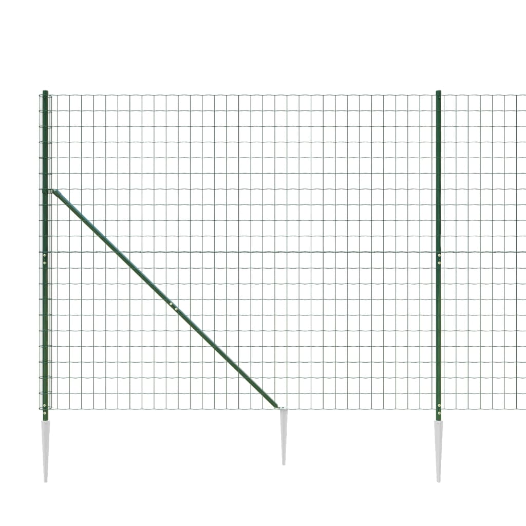 Cerca De Alambre Con Pinchos De Anclaje Verde 2,2x25 M / Vetonek_3